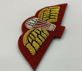 Red Mess Dress Para Wings Badge PARA Qualification Badge Parachute Badge
